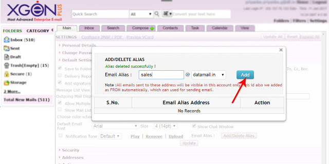 add-alias-in-xgenplus