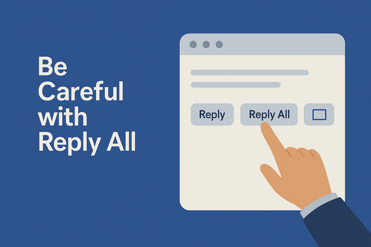 Be Careful with Reply All Be Careful with Reply All