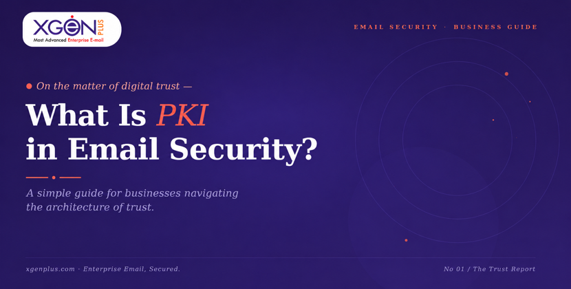 What Is PKI in Email Security? A Simple Guide for Businesses What Is PKI in Email Security? A Simple Guide for Businesses
